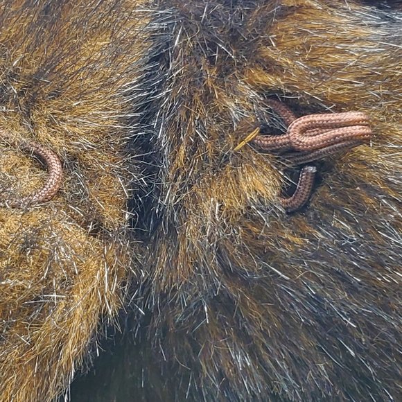 Mossimo Faux Fur Brown Jacket with Pockets Size Small - Picture 6 of 9